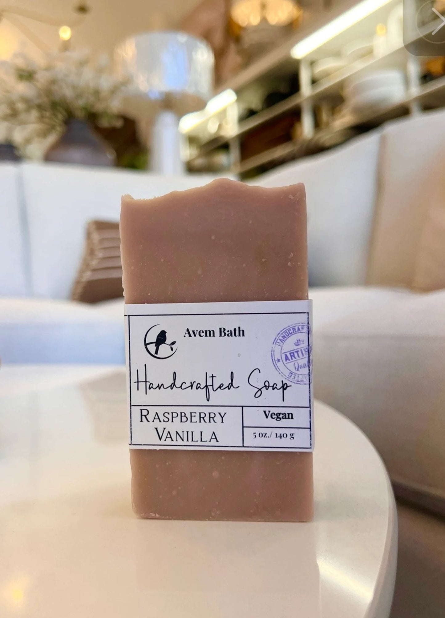 Raspberry Vanilla Soap