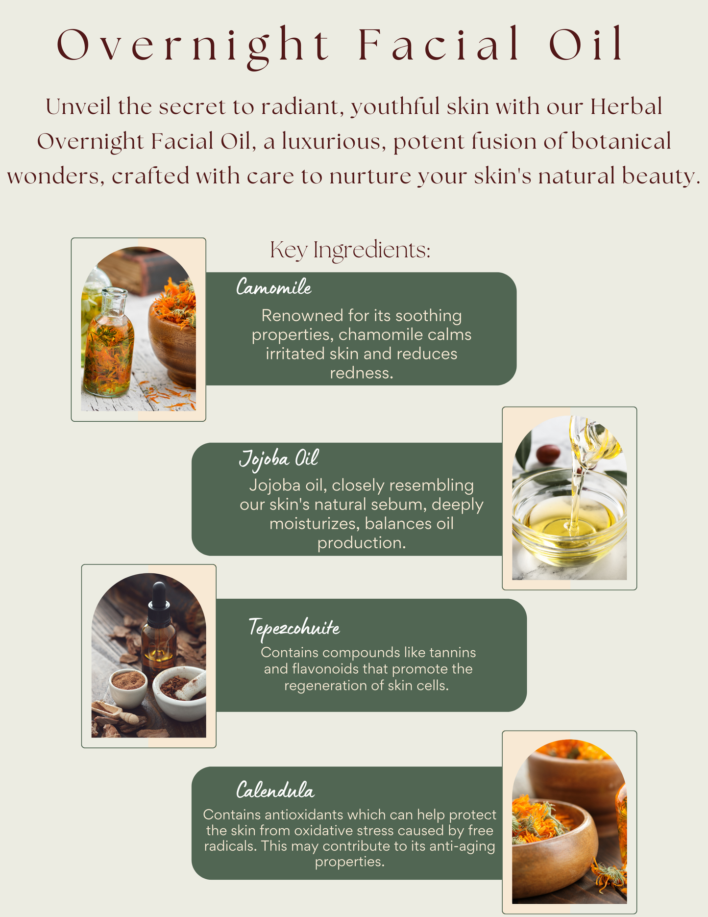 Overnight Facial Oil