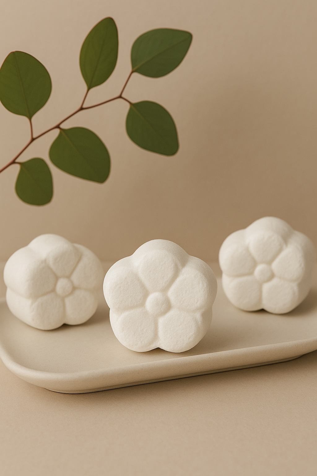 Eucalyptus Shower Flower (Set of 3)
