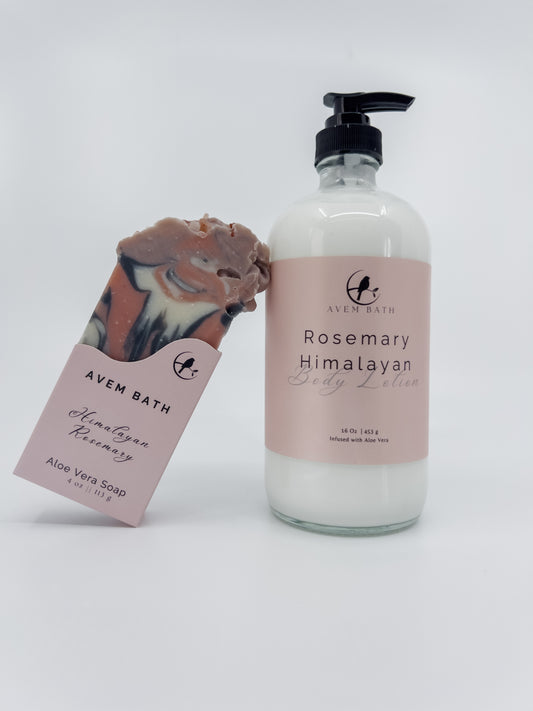 Himalayan Rosemary Lotion + Soap Bundle