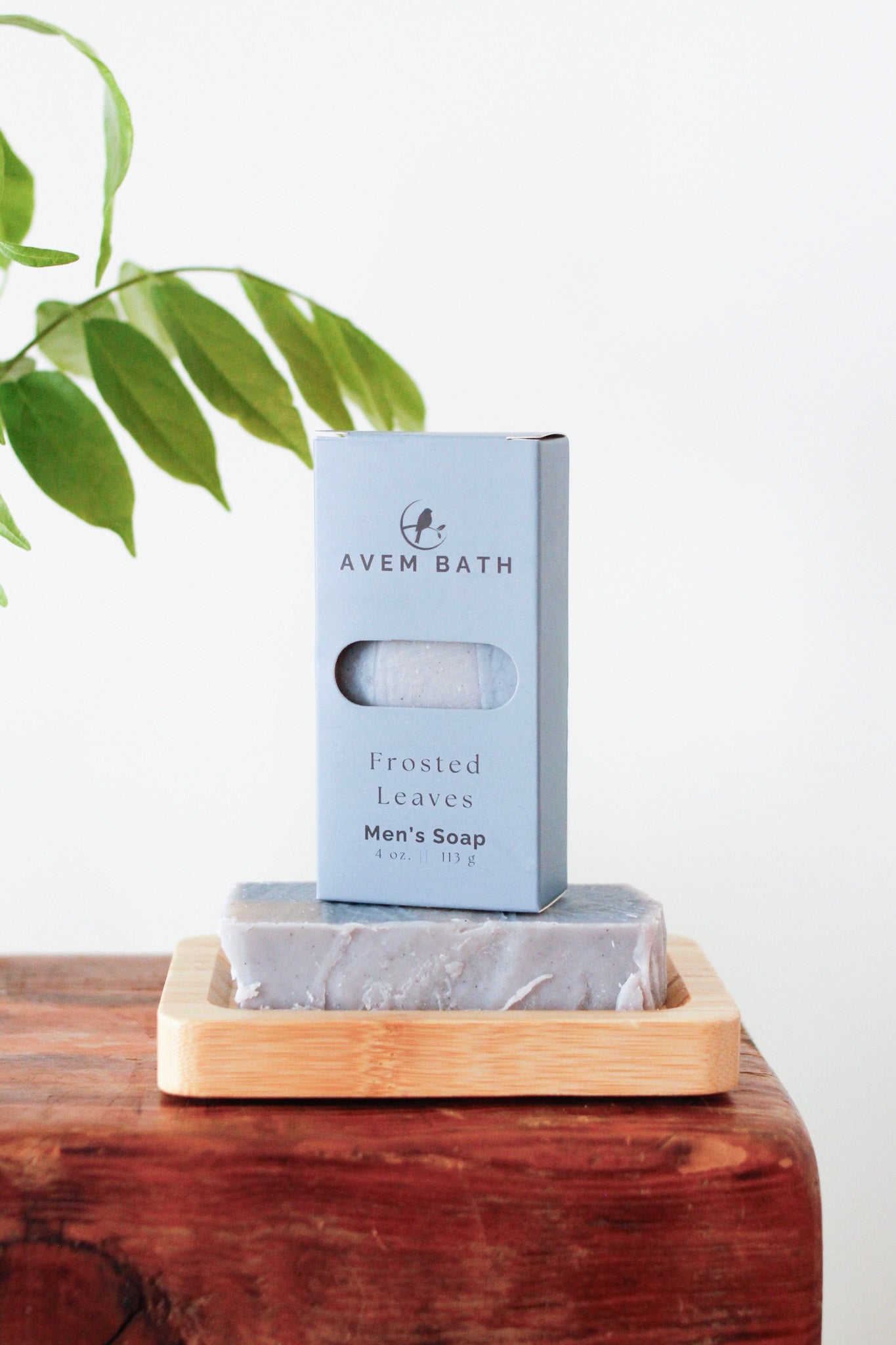 Frosted Leaves Soap