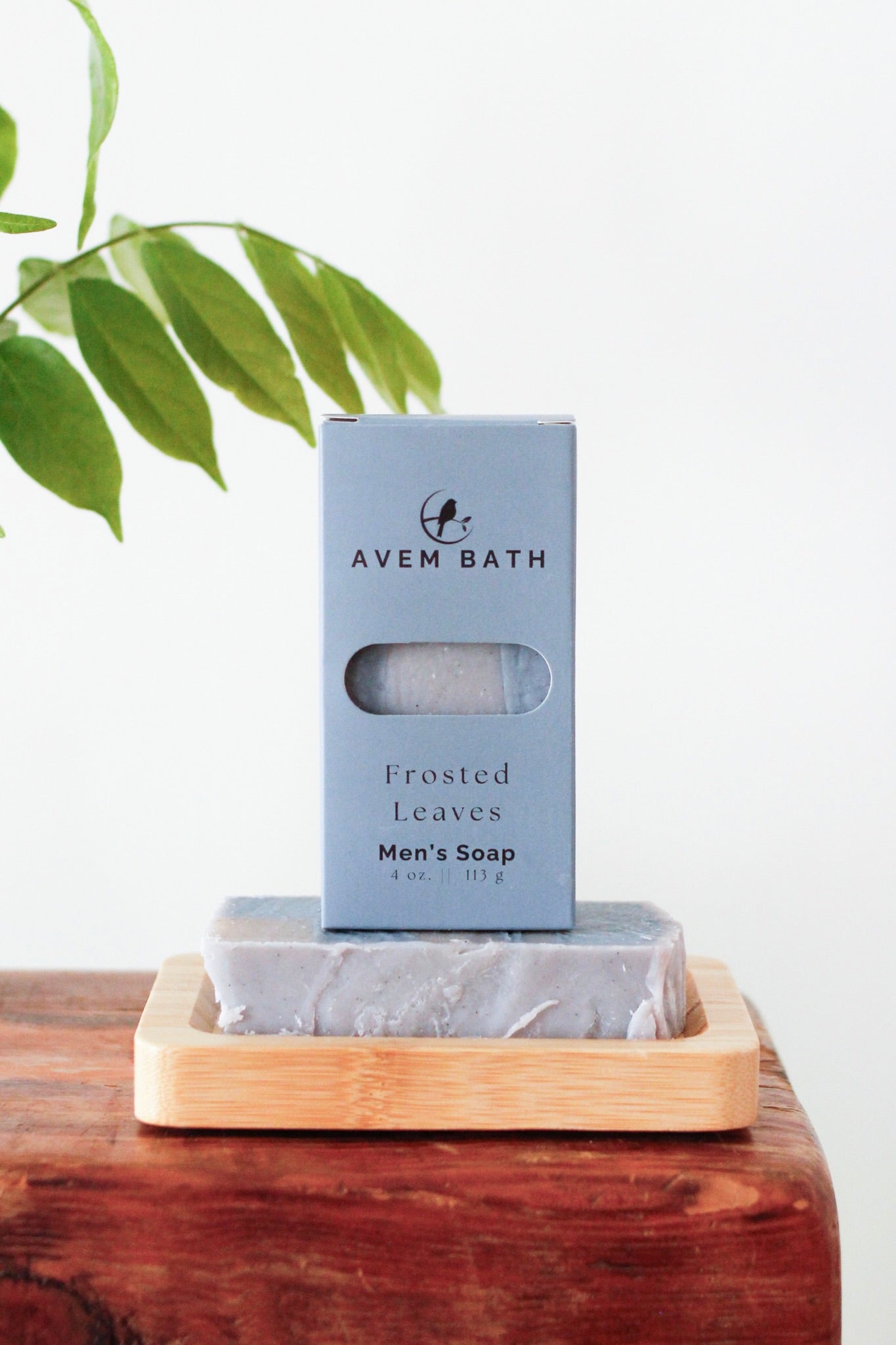 Frosted Leaves Soap